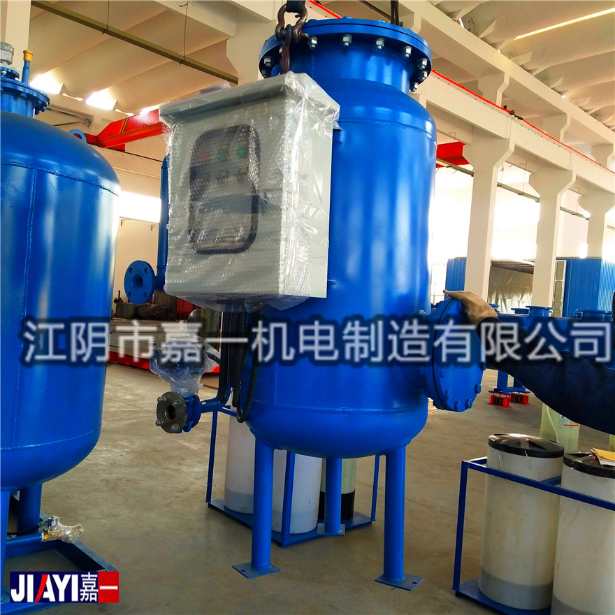 南通客戶預定的定壓補水裝置及自動旁濾石英砂過濾器發貨啦！